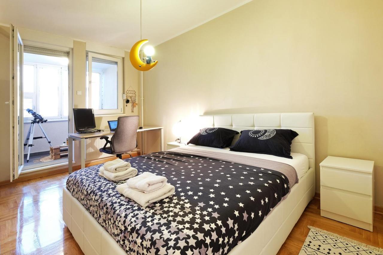 Sky City View Apartment & Big Terrace Belgrad Zewnętrze zdjęcie